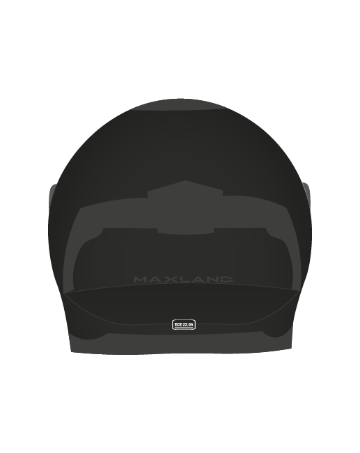 FF helmet black back