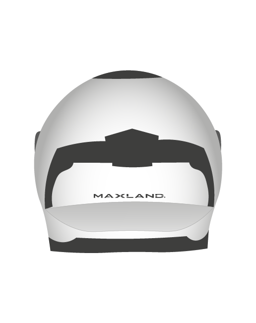 FF helmet white back